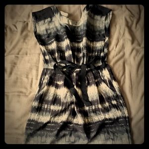 Bebop cute day dress gray and black